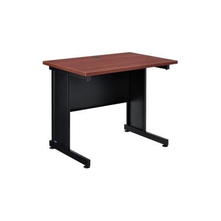 Global Equipment Interion 36" Desk - Mahogany 249012MH